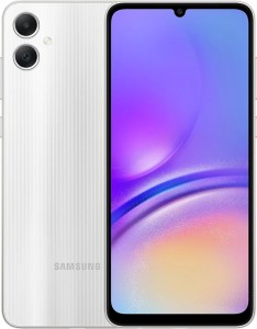 Смартфон Samsung Galaxy A05, 4.128 ГБ, серебристый