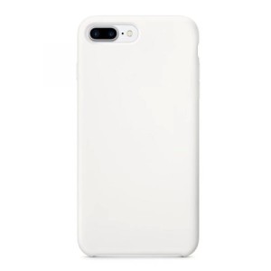 Накладка силикон Silicone Case для iPhone 7 Plus/8 Plus White