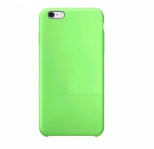 Накладка Isa пластик Soft Touch для iPhone 6 Plus/6S Plus Green