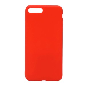 Накладка силикон TPU Silicone для iPhone 7 Plus Red