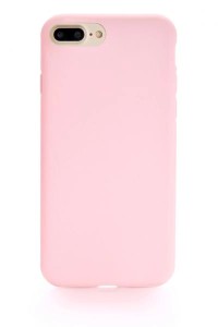 Накладка силикон Silicone Case для iPhone 7 Plus/8 Plus Pink