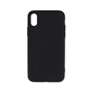 Накладка силикон TPU Silicone Case для iPhone X/Xs Black