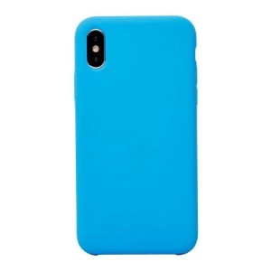 Накладка силикон TPU Silicone Case для iPhone X/Xs Blue