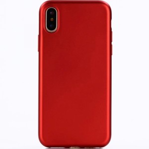 Накладка силикон TPU Silicone Case для iPhone X/Xs Red