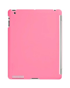 Накладка пластик для планшета iPad 9.7" (2010/11/12) Soft Touch Pink