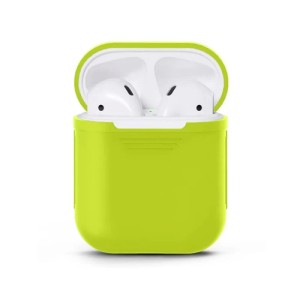 Силиконовый чехол для Apple AirPods Yellow