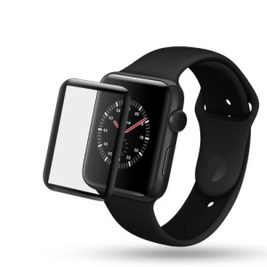 Защитное стекло для Apple Watch 38mm 3D Black