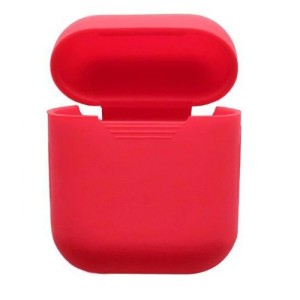 Силиконовый чехол для Apple AirPods Red