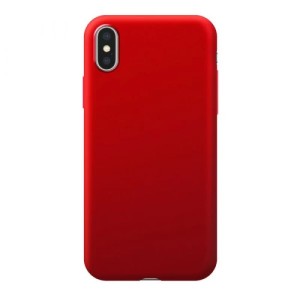 Накладка Deppa Silk Case для iPhone Xs Max Red (арт.89038)