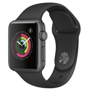 Ремешок для Apple Watch 42/44/45/49mm Sport Band Black