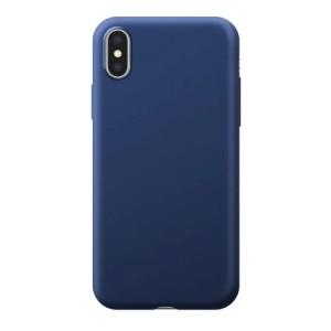 Накладка Deppa Silk Case для iPhone Xs Max Dark Blue (арт.89037)