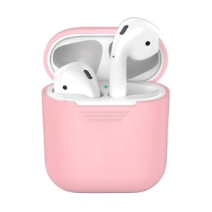 Силиконовый чехол Deppa для Apple AirPods Розовый арт.47006