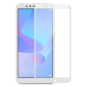 Защитное стекло для Honor 7A Pro/7C/Huawei Y6/Y6 Prime (2018) Full Screen White