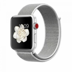 Ремешок для Apple Watch 42/44/45/49mm Nylon Loop Grey