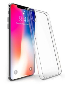 Накладка силикон Svekla для iPhone X/Xs прозрачная