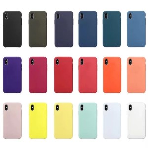 Накладка силикон Silicone Case для iPhone Xs Max Dark Blue