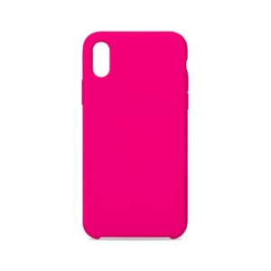 Накладка силикон Silicone Case для iPhone Xs Max Pink