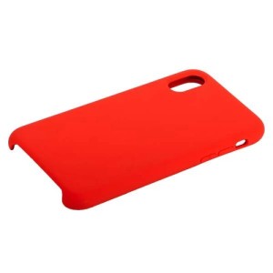 Накладка Silicone для iPhone XS Max Red