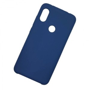 Накладка Silicone Case для Xiaomi Redmi Note 7 Dark Blue