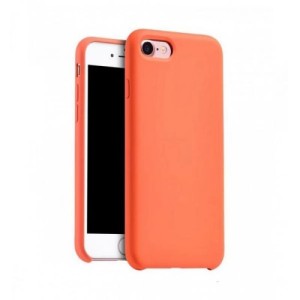 Накладка силикон Silicone Case для iPhone 7 Plus/8 Plus Peach