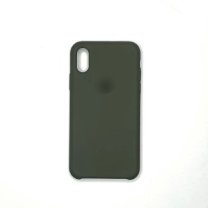 Накладка силикон Silicone Case для iPhone Xr Dark Grey