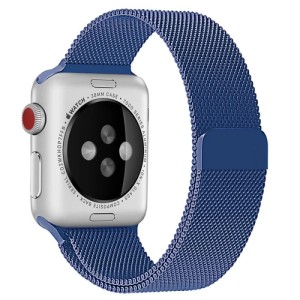 Ремешок для Apple Watch 42/44/45/49mm Nylon Loop Blue