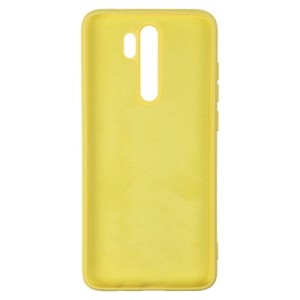 Накладка силикон Silicone Cover для Xiaomi Redmi Note 8 Pro Yellow