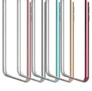 Накладка силикон для iPhone 11 Clear Case с окантовкой прозрачная черная