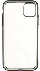 Накладка силикон для iPhone 11 Pro Clear Case с окантовкой прозрачная