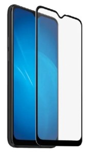 Защитное стекло DF для Oppo A1k Full Glue Black