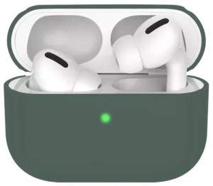 Силиконовый чехол для Apple AirPods Pro Midnight Green