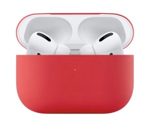 Силиконовый чехол для Apple AirPods Pro Red