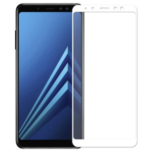 Защитное стекло для Samsung Galaxy A8+ (2018) SM-A730F Full Screen White