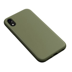 Накладка силикон Silicone Case для iPhone Xr Dark-Green