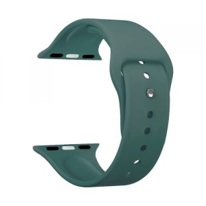 Ремешок Deppa Band Silicone для Apple Watch 42/44/45/49mm, силиконовый, зеленый (арт.47133)