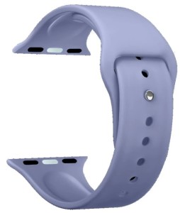 Ремешок Deppa Band Silicone для Apple Watch 38/40/41mm, силиконовый, лавандовый (арт.47128)