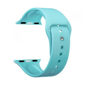 Ремешок Deppa Band Silicone для Apple Watch 38/40/41mm, силиконовый, мятный (арт.47127)