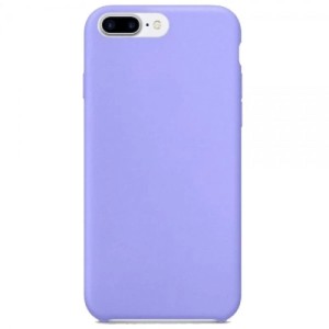 Накладка силикон Silicone Case для iPhone 7 Plus/8 Plus Light Purple