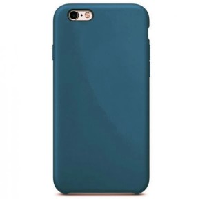 Накладка силикон Silicone Case для iPhone 6/6S Blue