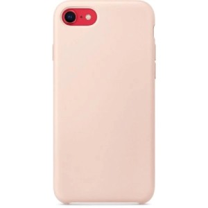 Накладка силикон Silicone Case для iPhone SE 2020 Pink Sand