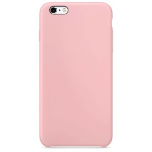 Накладка силикон Silicone Case для iPhone 6/6S Pink