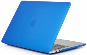 Накладка на MacBook Air 13.3 пластиковая глянцевая синяя