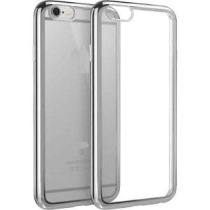 Накладка силикон Classic Case для iPhone 6/6S черная прозрачная