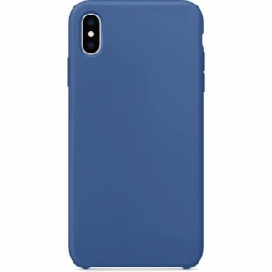 Накладка силикон Silicone Case для iPhone X/XS Delft Blue