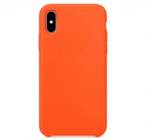 Накладка силикон Silicone Case для iPhone Xr Nectarine