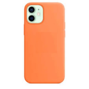 Накладка силикон Silicone Case для iPhone 12/12 Pro Персиковый