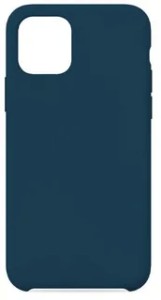 Накладка силикон Silicone Case для iPhone 12 mini Темно-Синий