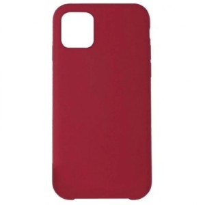 Накладка силикон Silicone Case для iPhone 12 mini Вишневый