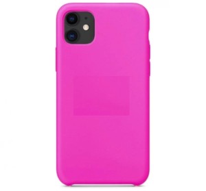 Накладка силикон Silicone Case для iPhone 12 mini Малиновый