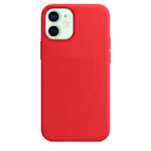 Накладка силикон Silicone Case для iPhone 12 mini Красный